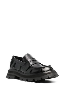 Wander chunky leather loafers Alexander McQueen | 755646WIDU01000